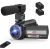 Caméra vidéo, caméra vidéo 4K Caméra Vlogging, Ultra HD 16 x 48 MP, zoom numérique WiFi Caméra vidéo YouTube 3.0 “écran tactile IPS, avec 2 batteries