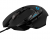 Souris de jeu haute performance Logitech G502 HERO, capteur HERO 25K, 25 600 DPI, RVB, poids réglables, 11 boutons programmables, mémoire intégrée, PC/Mac/portable, noir