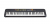 Clavier numérique Yamaha PSR-F52, clavier numérique compact pour débutants avec 61 touches, noir