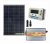 Kit 100W panneau solaire onduleur modifié 600W régulateur 10 A EPsolar