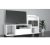 Sumatra Meuble TV pour Salon, Chambre, Bureau – Bois Blanc 120 x 30 x 65
